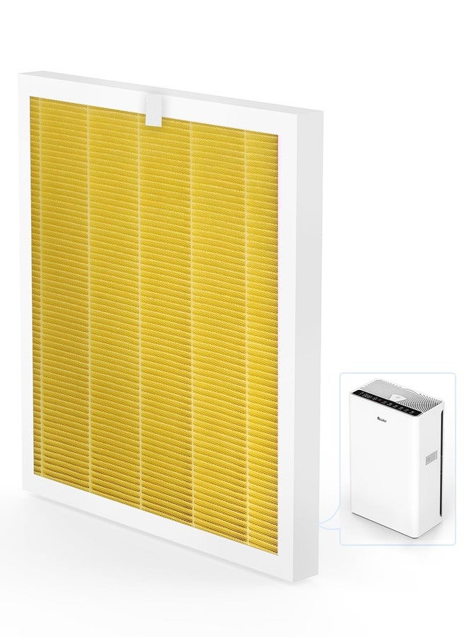 VEWIOR Official Replacement Filter True HEPA Replacement Filter, Compatible VEWIOR A3N Air Purifier, H13 True HEPA Filter for Air Cleaner, Pet Filter 1PCS - Image 1