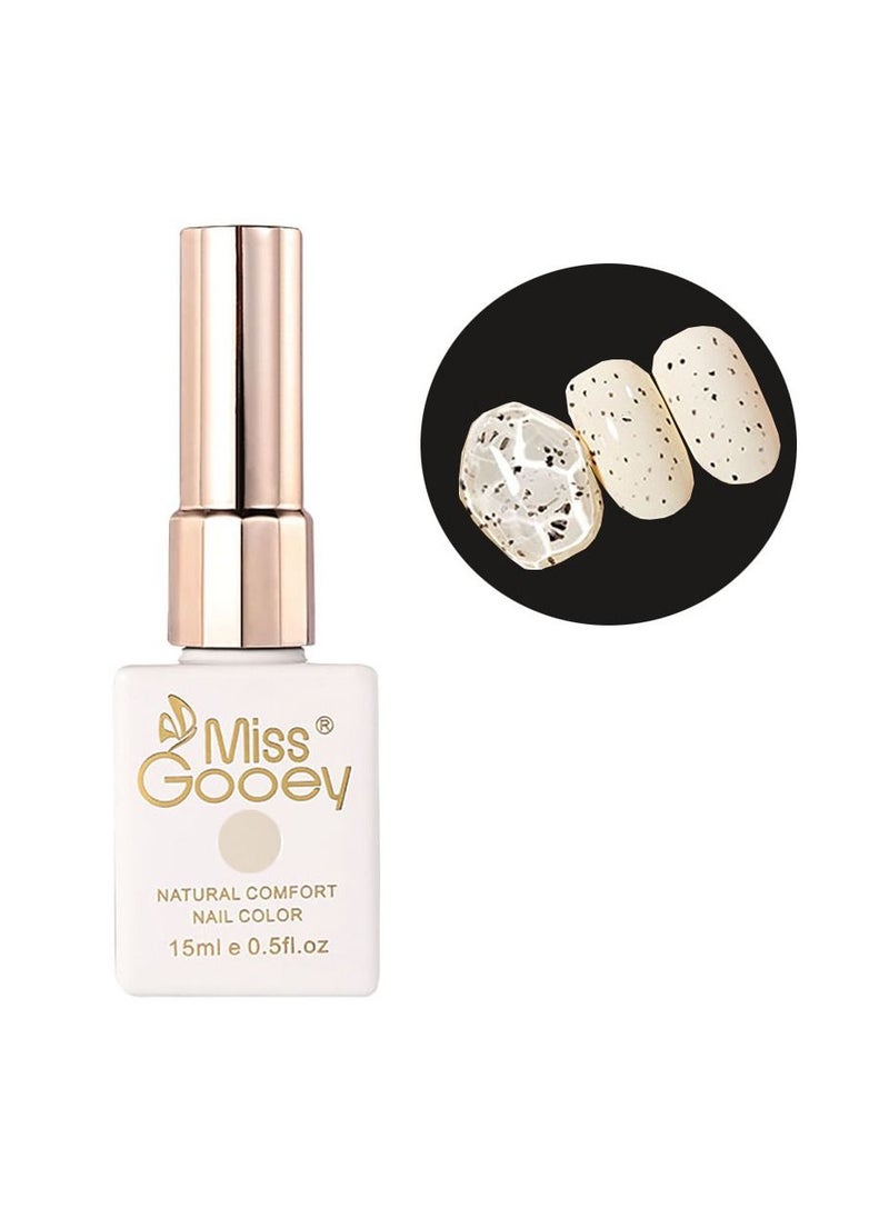 Miss Gooey Eggshell Nail Polish Glue - All-Match Spot Texture Phototherapy Glue  - Image 1