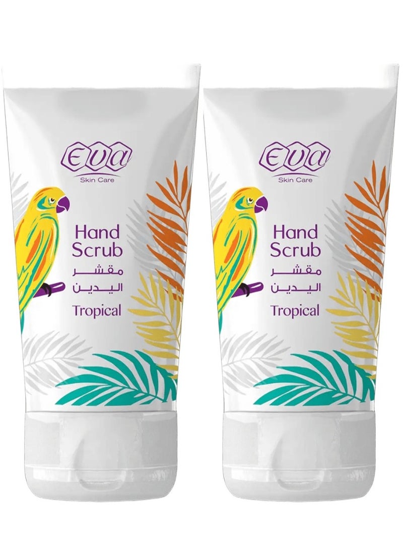 Eva Two Pieces Of Hand Scrub Tropical 50x2 ml - Image 1