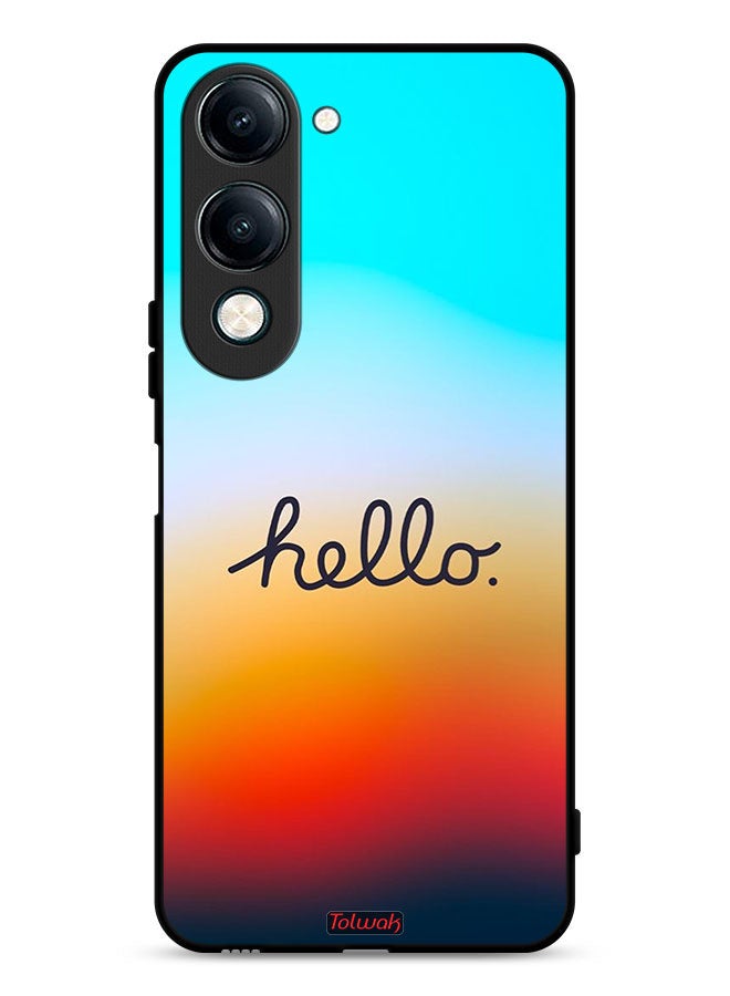Tolwak vivo Y29s Protective Case Cover Hello - Image 1