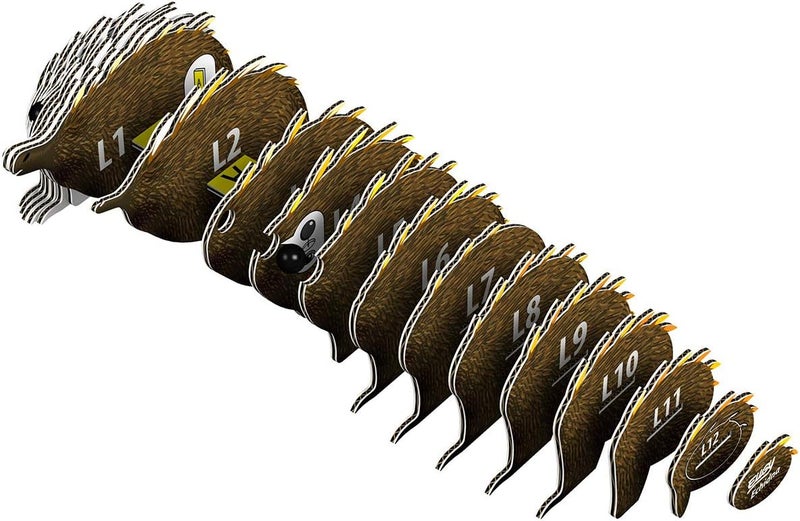 EUGY 058 Echidna Eco-Friendly 3D Paper Puzzle [New Seal] - Image 4