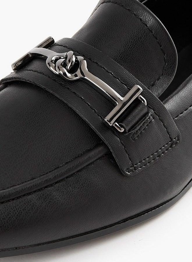 سيليست أحذية نسائية سهلة الارتداء بتفاصيل حزام الحصان - Image 4