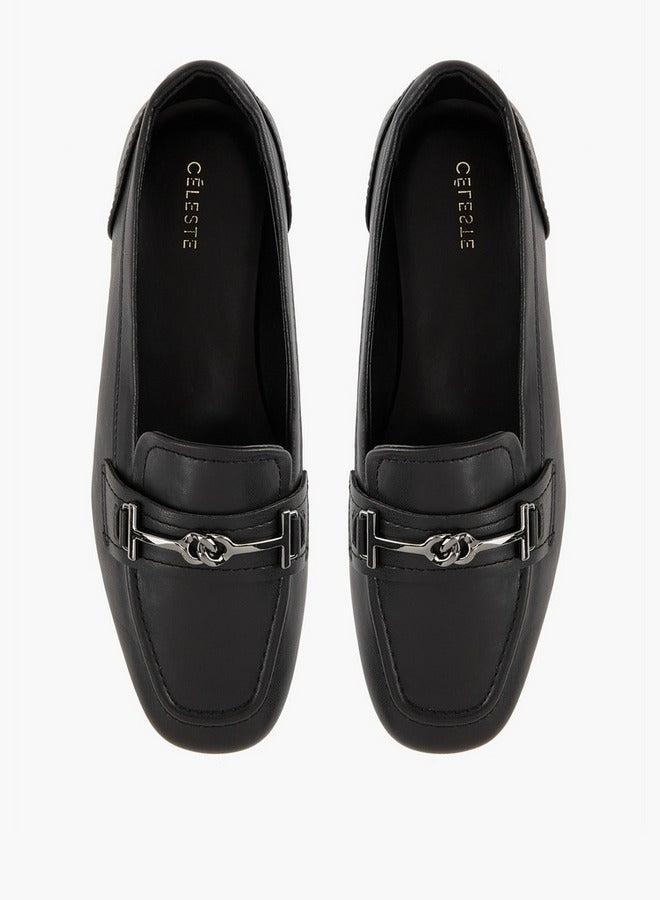 Celeste Women's Horsebit Detail Slip-On Loafers - Image 1
