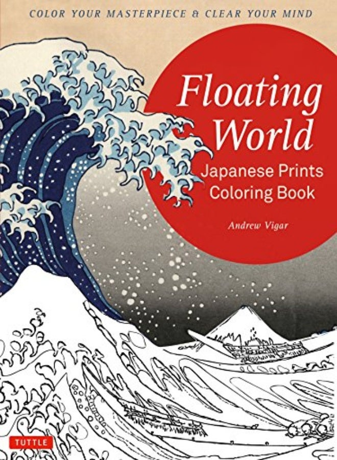 Floating World Japanese Prints Coloring Book 