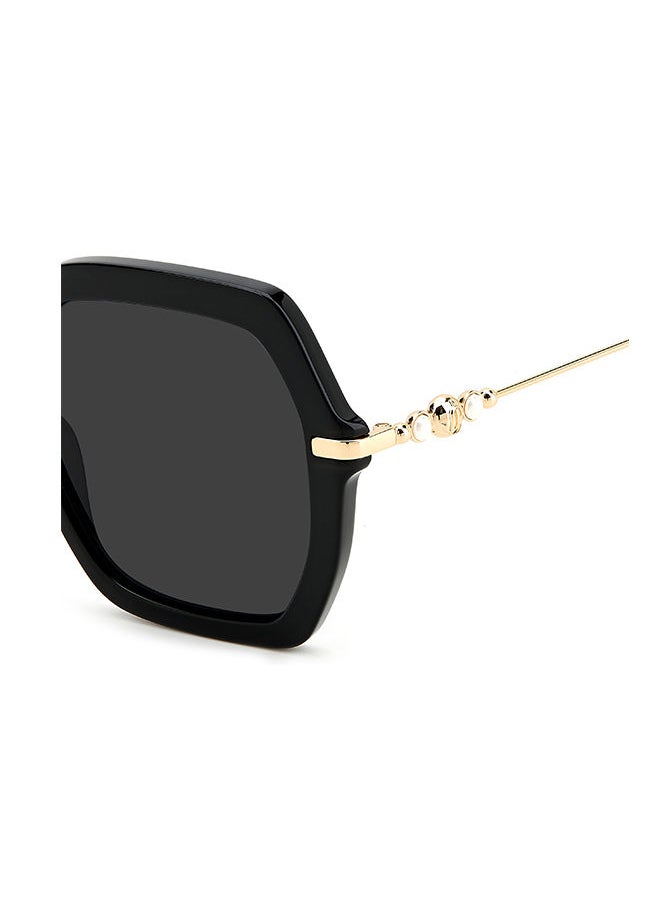 Jimmy Choo - Women Octagonal Sunglasses ESTHER/S  BLACK 57 Lens Size : 57 mm - Image 1