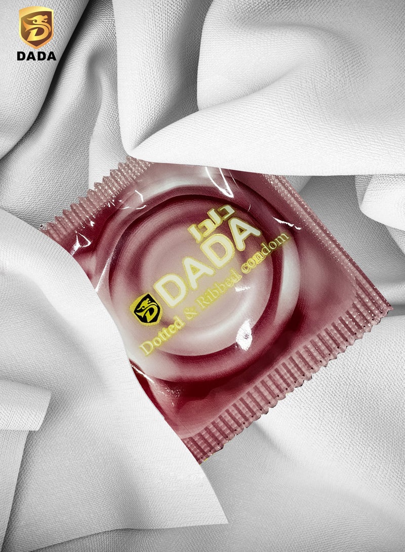 Dada Dotted & Ribbed 12 Pcs Condoms - Image 3