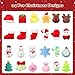 DERAYEE 24 Pcs Christmas Mochi Squishy Toys Stress Reliever Fidget Toys Bulk for Kids Boys Girls Party Favors Stocking Stuffers Goodie Bags Fillers Classroom Prizes - Image 4
