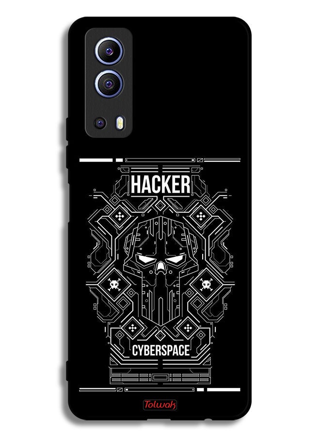 Tolwak غطاء حماية لجهاز vivo Y72 5G فضاء سيبراني - Image 2