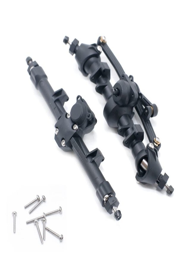ZLiT Upgrade Part Metal Front Rear Axle Assembly Fit for Axial SCX24 1/24RC Crawler Car Front Rear Axle Part - Image 3