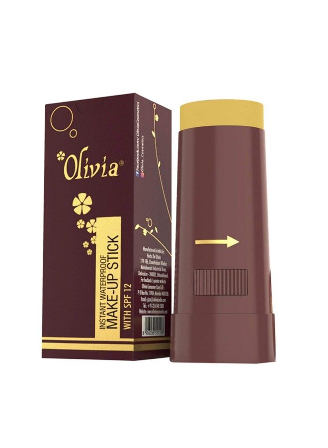 Olivia Instant Waterproof Makeup Stick Concealer Linning Yellow 15G Shade No.07Y (Spf 12) - Image 1