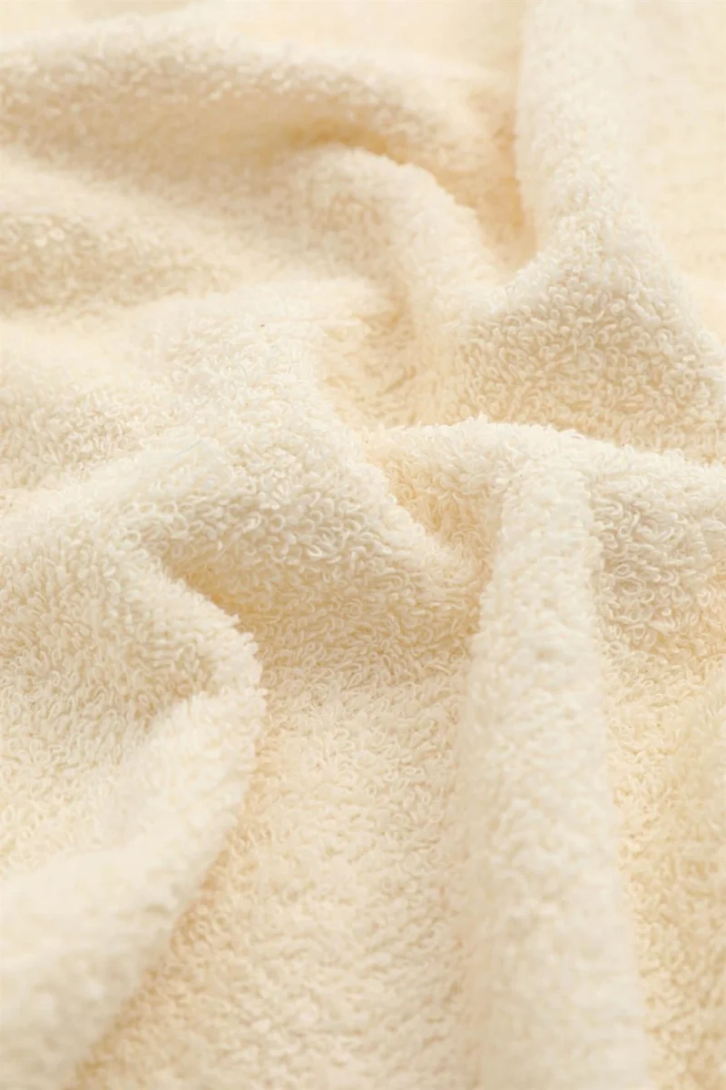 فافورا Pompom 2-Pack Hand and Face Towel 50x90 - Cream