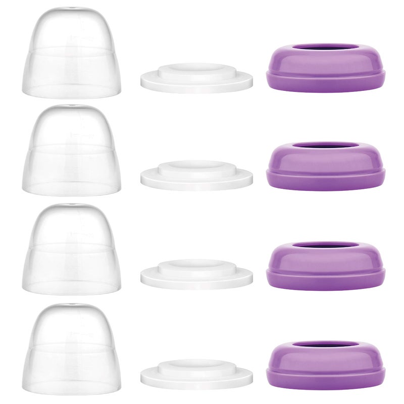 Maymom Bottle Dome Cap, Bottle Top, Sealing Disk Compatible with Lansinoh Bottle, Momma Bottles, Not Original Lansinoh Pump Parts, Signature Pro,Smartpump, Manual Breastpump - Image 1