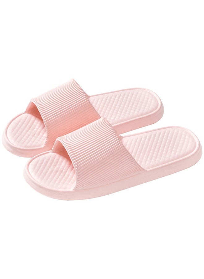 EFUMKE EVA bathroom shower slippers, non-slip, quick-drying, lightweight, household shower slippers, beach slippers, super soft, home slippers, can be used indoors and outdoors (it is recommended to choose one size larger than the actual size) (size 40-41/24.5cm) - Image 1