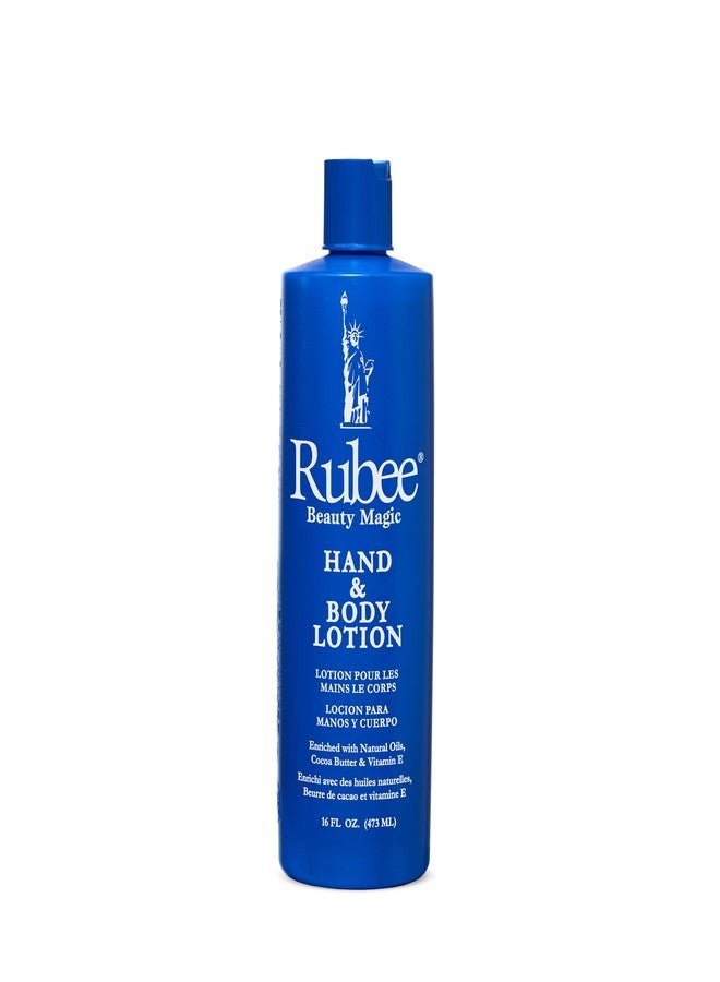 Rinju Beaute Reelle, White, Rubee Body & Hand Cream with Shea Butter, Vitamins C E K, 16 fl oz Pack of 3 - Image 4