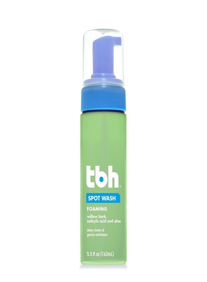 TBH Kids Spot Foam Face Wash - Gentle Daily Cleanser for Preteens & Teens - Salicylic Acid & Willow Bark for Oily & Sensitive Skin - Sulfate & Paraben-Free - 5.5 oz - Image 1