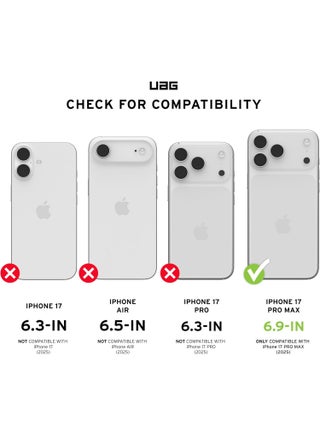 غطاء UAG Metropolis LT MagSafe لجهاز iPhone 17 Pro Max [اختبار السقوط من ارتفاع 18 قدم] - كفلار مالارد - view 2