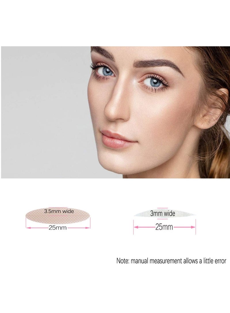 RATSAW Double Eyelid Stickers 1200 Pairs One Side Natural Invisible Eyelid Tape Stickers Waterproof Breathable Self Adhesive Eye Lid Lift Strip for Uneven Mono and  Droopy Hooded Eyelids - Image 5