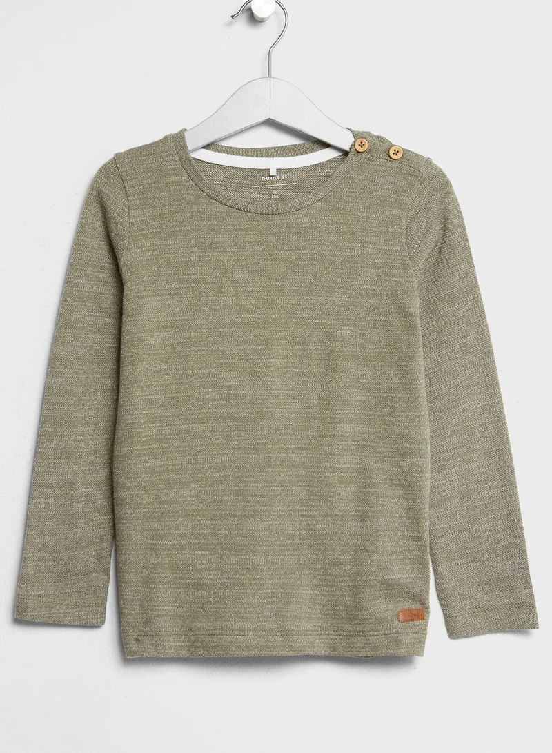 NAME IT Little Textured T-Shirt