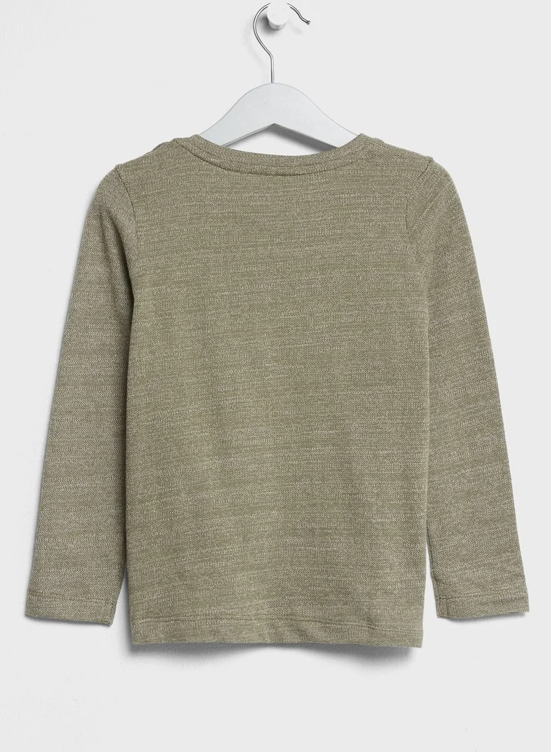NAME IT Little Textured T-Shirt