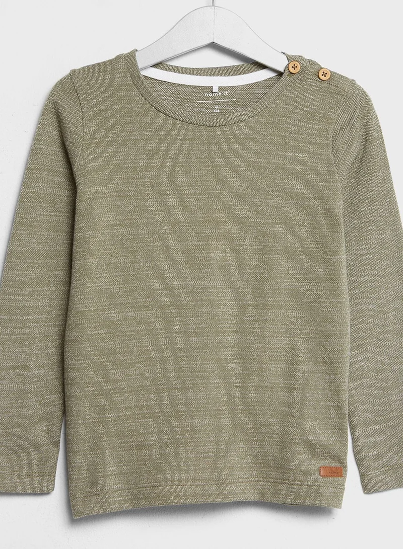 NAME IT Little Textured T-Shirt