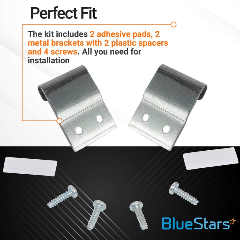 BlueStars طقم تكديس 8572546 الفائق المتانة للغسالة والمجفف - بديل موفر للمساحة من بلوستارز - يناسب موديلات ويرلبول وكينمور - يستبدل AP3866331، PS990537 - Image 5