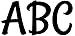 Creative Teaching Press Stylish Black 2 Uppercase Letter Stickers 8751 - Image 3