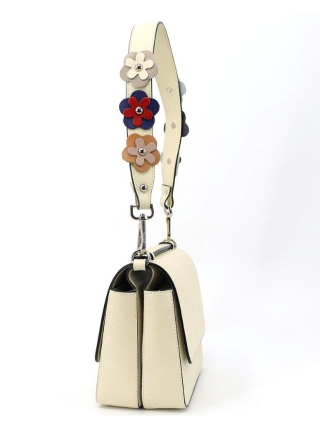 Galitzine GALITZINE Elegant and Timeless Premium Leather Handbag, Stylish and Durable for any occasions, Cream - Image 3