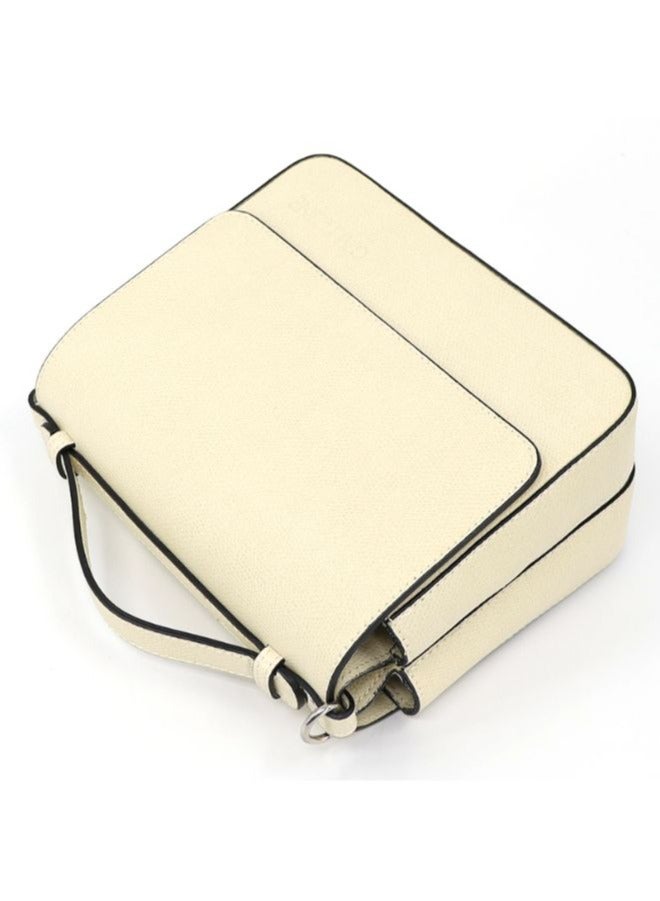 Galitzine GALITZINE Elegant and Timeless Premium Leather Handbag, Stylish and Durable for any occasions, Cream - Image 5