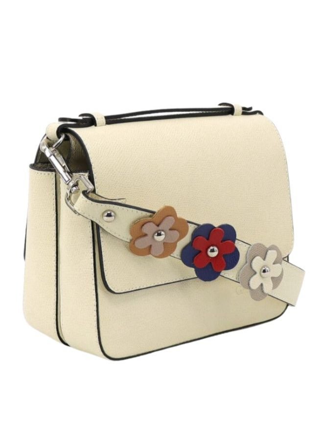 Galitzine GALITZINE Elegant and Timeless Premium Leather Handbag, Stylish and Durable for any occasions, Cream - Image 1