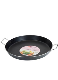 KAWASHI Healthy Cooking Aluminium Pallepan Non-Stick Black 38CM  - Image 2