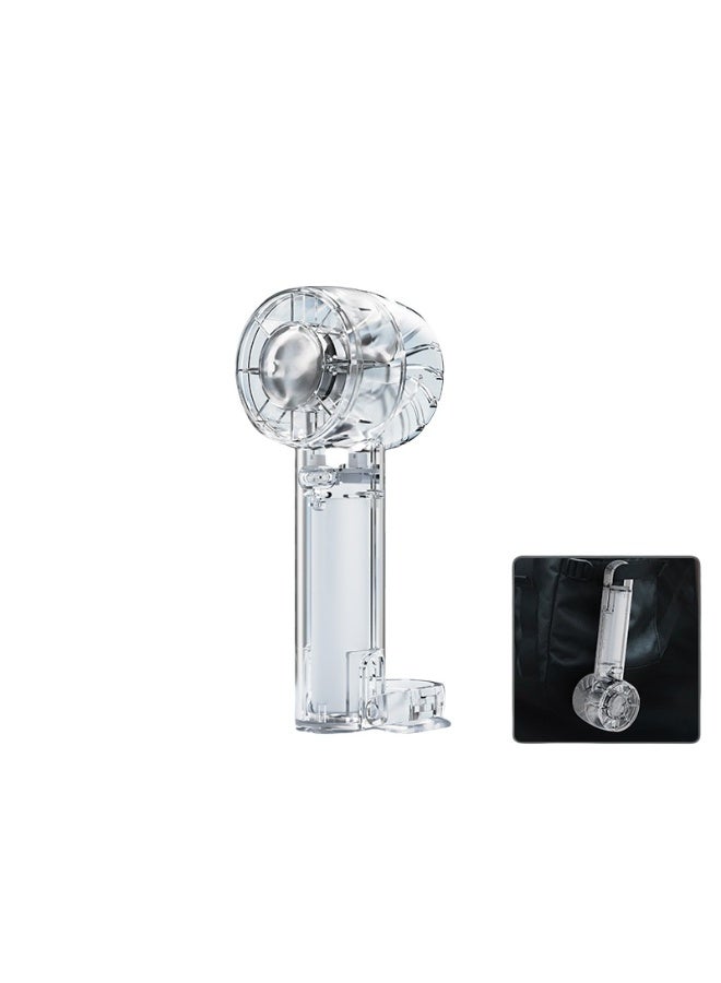 Nariele New Creative Transparent USB Mini Semiconductor Ice Pack Handheld Fan