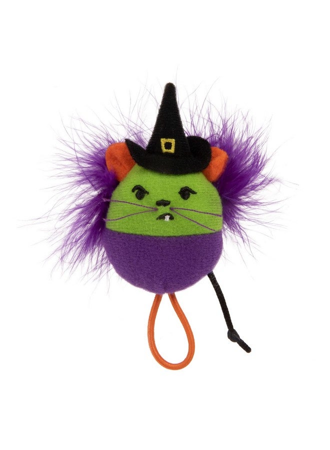 Petlinks Halloween Grumpy Witch Launcher Cat Toy  Green/Purple, One Size - Image 1