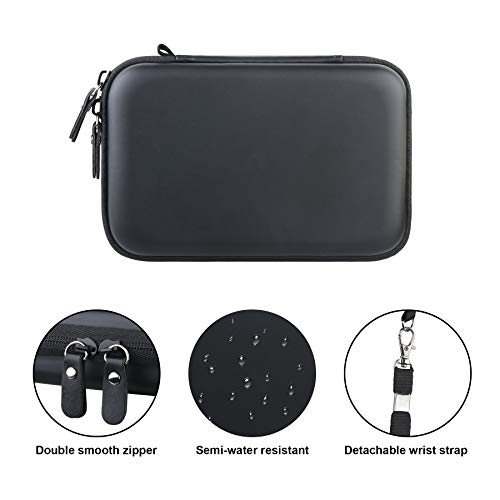 Canboc Carrying Case for MacBook Air Pro Charger MagSafe/MagSafe 2 Power Adapter, iPhone 16/16 Pro MagSafe Charger, USB C Hub, Type C Hub, USB Multiport Adapter, Hard Shockproof Bag, Black - Image 3