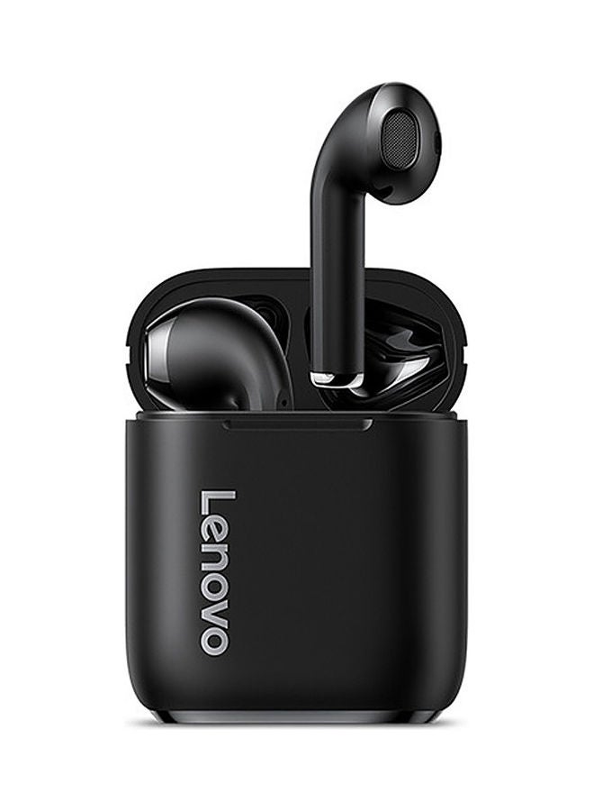 Lenovo Portable Earphones With Charging Case Black - Image 1