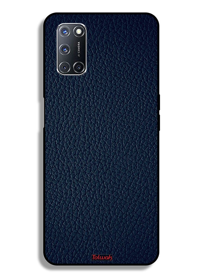 Tolwak Oppo A52 Protective Case Cover Leather Pattern - Image 1