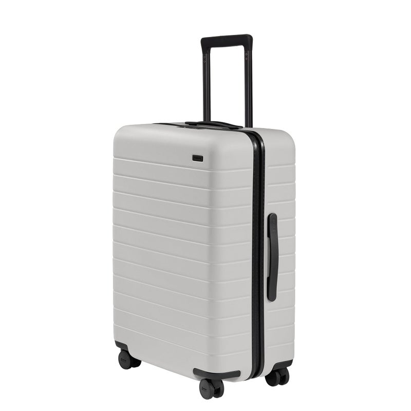 Away Medium Checked Luggage, Lightweight Hard Shell Suitcase with Spinner Wheels, Durable Rolling Luggage, TSA Lock, 26 Inch, Cloud Gray - Image 3