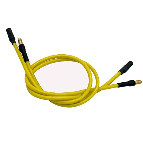 FLY RC 6PCS 35mm Banana Gold Bullet Connector Extension Cable for RC Brushless Motor ESC Extension Cable Wire RC Car Boat Parts - Image 5