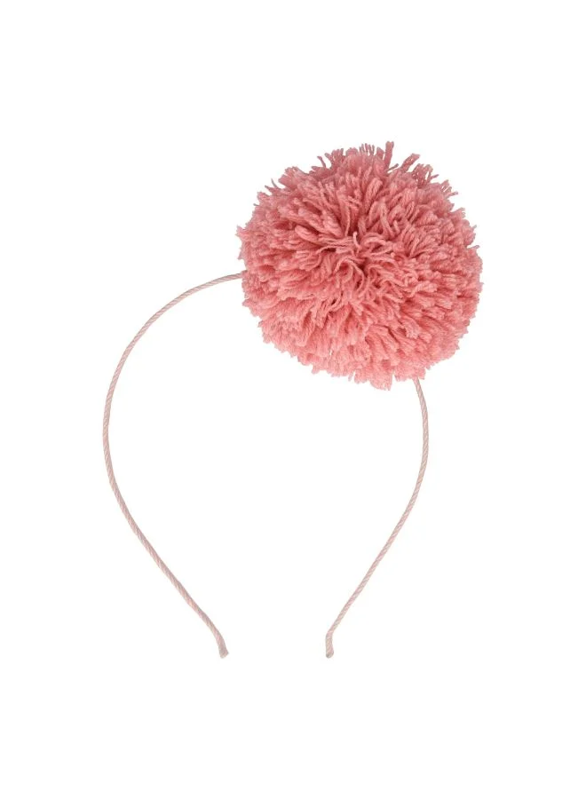 ميري ميري Pink Pompom Headband