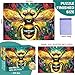 DAGIRT 300 Pieces Jigsaw Puzzle for Adults Bee Jigsaw Puzzles Recycled Cardboard Puzzle Coolest Queen Bee Jigsaw Puzzle for Kids Adults Seniors Great for Family Games 205 15 Inch - Image 4