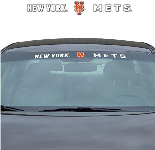 ProMark MLB New York Mets Windshield Decal One Size One Color Team Colors 35 x 4