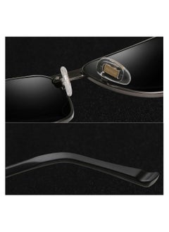 KATELUO Sunglasses Original KATELUO for males Polarized UV400 protection With Full Set Sun Protection Category 3 Suitable for driving car Black Lense and Black frame style Light Weight For men  - Image 3