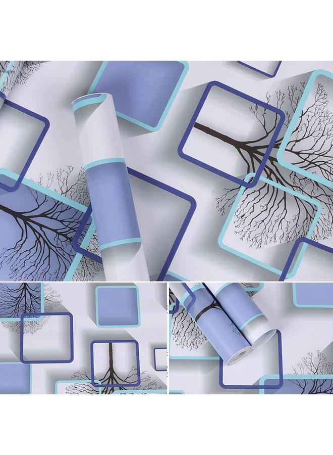 Bluejw Wallpaper Self-adhesive Bedroom Modern Simple 3d Geometric Wall Stickers Living Room TV Background Wall Dining Room Dormitory Decoration Wallpaper - Image 3