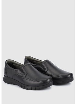 eclipse Black Leather Women's Shoes  - Image 2
