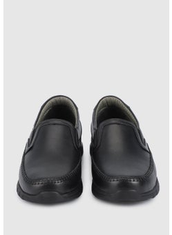 eclipse Black Leather Women's Shoes  - Image 3