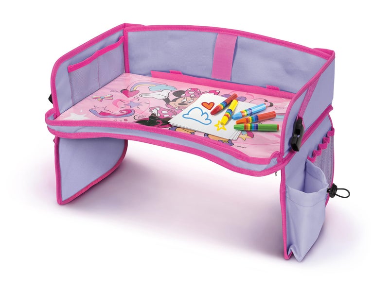 Minnie Mouse Kids Travel Tray for Toddler, Car Seat Tray for Roadtrip Essentials & Activities - Image 5