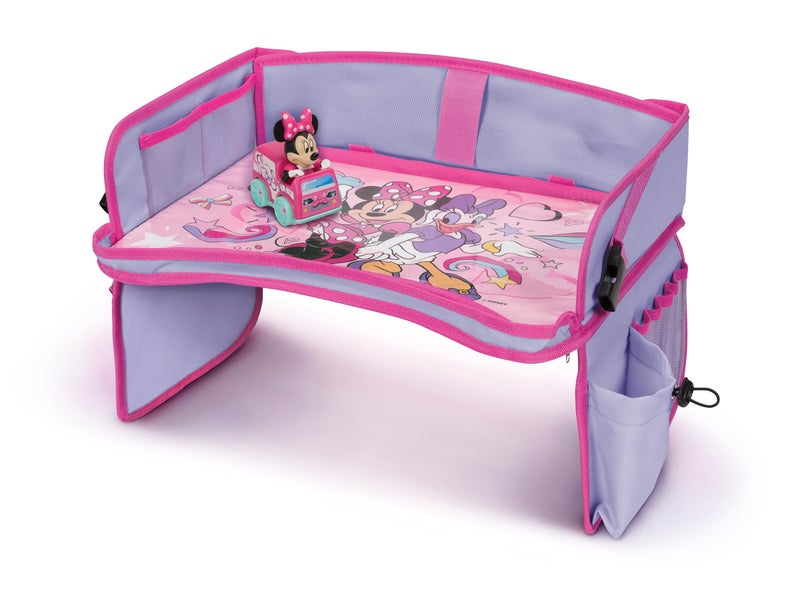 Minnie Mouse Kids Travel Tray for Toddler, Car Seat Tray for Roadtrip Essentials & Activities - Image 3