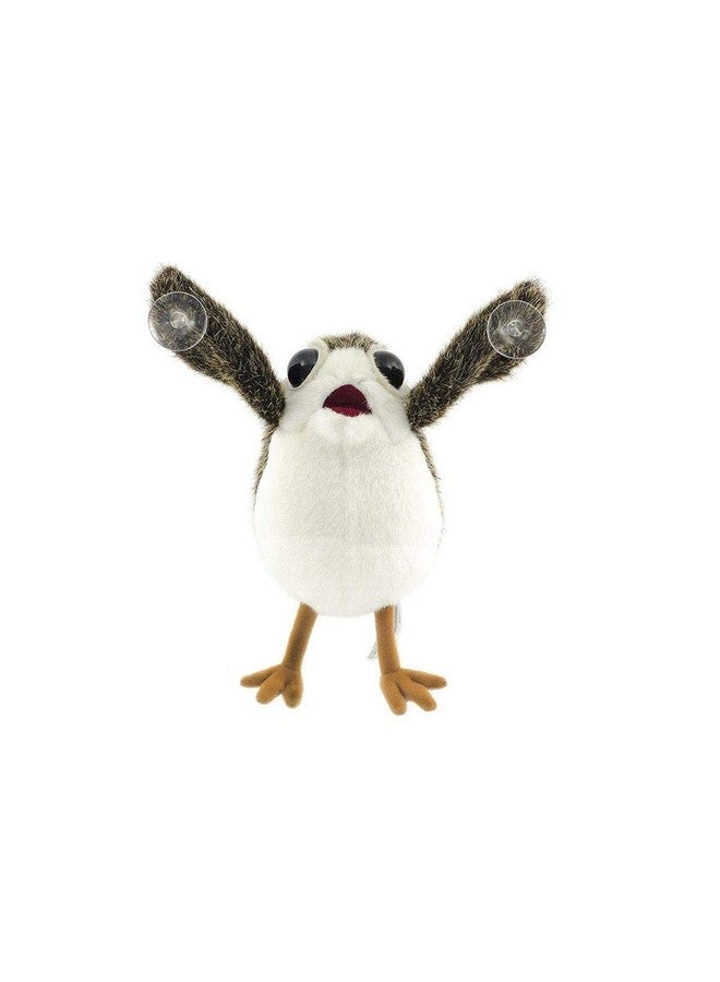 STAR WARS The Last Jedi Porg On Board Figure Suction Cup Plush White And Brown - Image 2