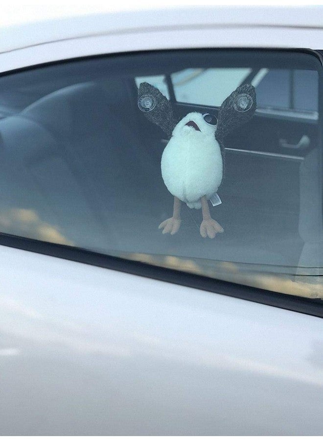 STAR WARS The Last Jedi Porg On Board Figure Suction Cup Plush White And Brown - Image 5