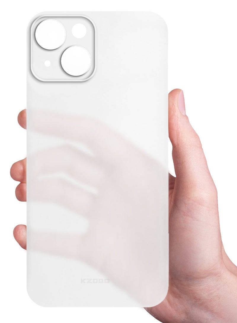 KZDOO ( for iPhone 15 ) Ultra Thin Case Cover Air Skin Series Back Cover Sturdy Durable Case Drop Protection Cover - Transparent Clear - Image 4