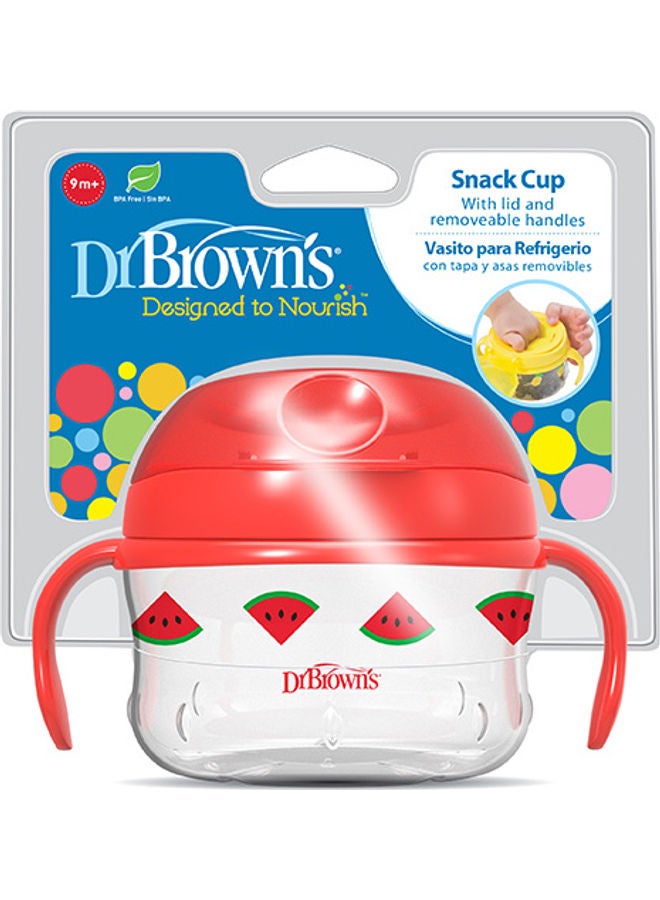 Dr. Brown’s Snack Cup, Red, 1-Pack - Image 1